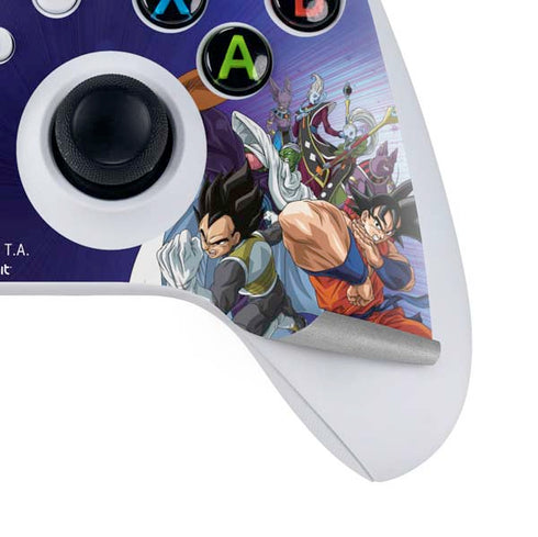 Dragon Ball Super Group Xbox Series S Controller Skin
