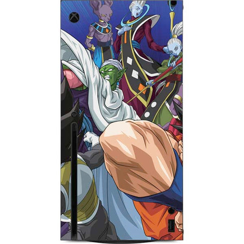 Dragon Ball Super Group Xbox Series X Console Skin