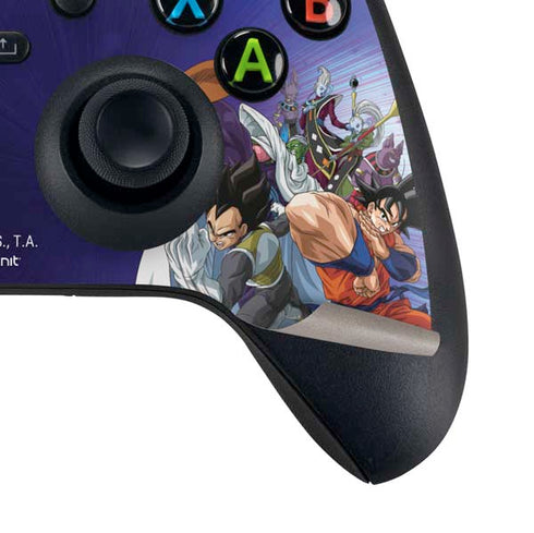 Dragon Ball Super Group Xbox Series X Controller Skin