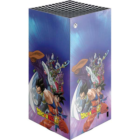 Dragon Ball Super Group XBox Series X Digital Edition Console Skin