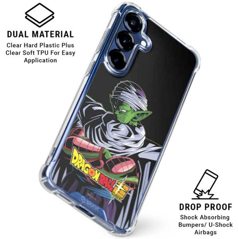 Dragon Ball Super Piccolo Galaxy S25 Plus Clear Case