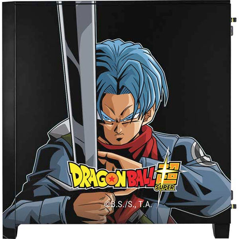 Dragon Ball Super Trunks Portrait Corsair 4000D Tempered Glass Mid-Tower ATX Case Skin
