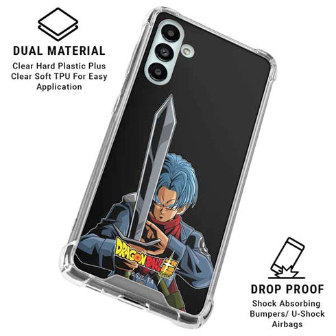 Dragon Ball Super Trunks Portrait Galaxy A13 5G Clear Case