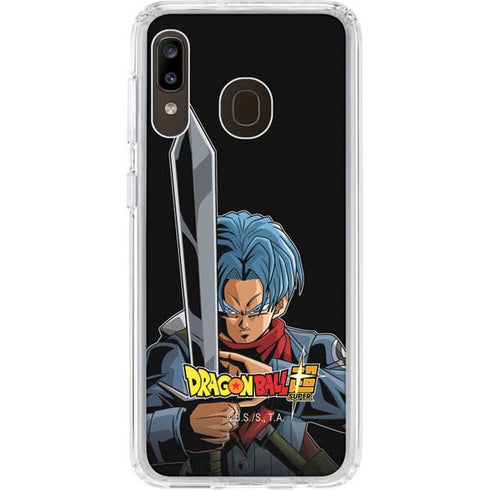 Dragon Ball Super Trunks Portrait Galaxy A20 Clear Case