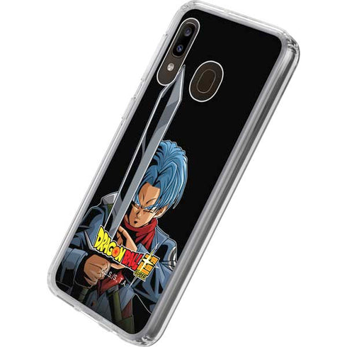 Dragon Ball Super Trunks Portrait Galaxy A20 Clear Case