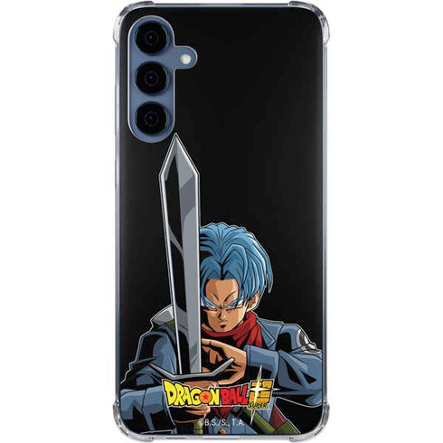 Dragon Ball Super Trunks Portrait Galaxy A55 5G Clear Case