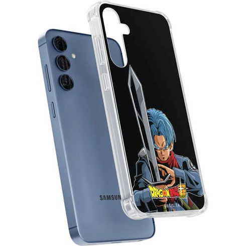 Dragon Ball Super Trunks Portrait Galaxy A55 5G Clear Case