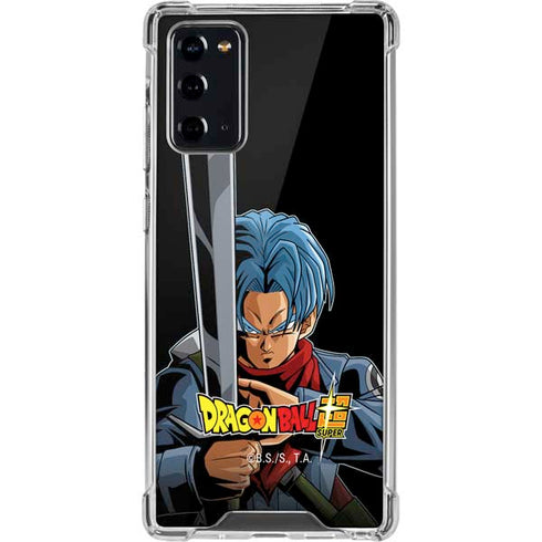 Dragon Ball Super Trunks Portrait Galaxy Note20 5G Clear Case