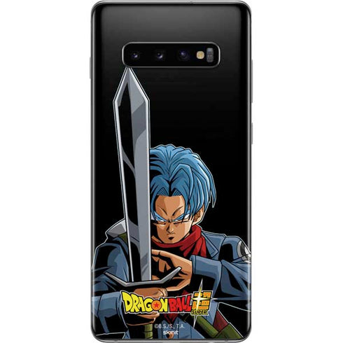 Dragon Ball Super Trunks Portrait Galaxy S10 Plus Skin