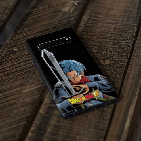 Dragon Ball Super Trunks Portrait Galaxy S10 Plus Skin