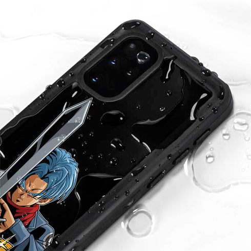 Dragon Ball Super Trunks Portrait Galaxy S20 Plus Waterproof Case