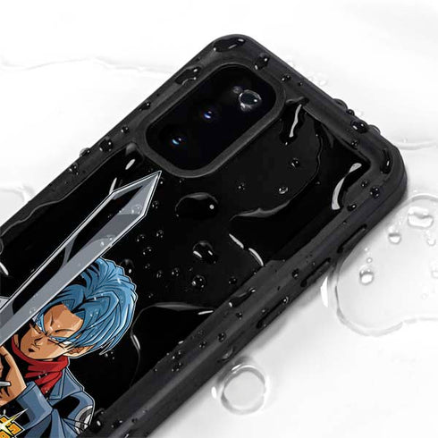 Dragon Ball Super Trunks Portrait Galaxy S20 Waterproof Case