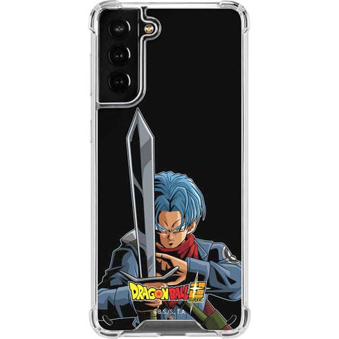 Dragon Ball Super Trunks Portrait Galaxy S21 Plus 5G Clear Case