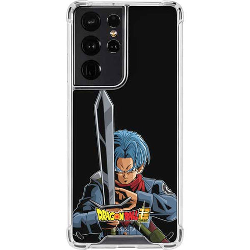 Dragon Ball Super Trunks Portrait Galaxy S21 Ultra 5G Clear Case