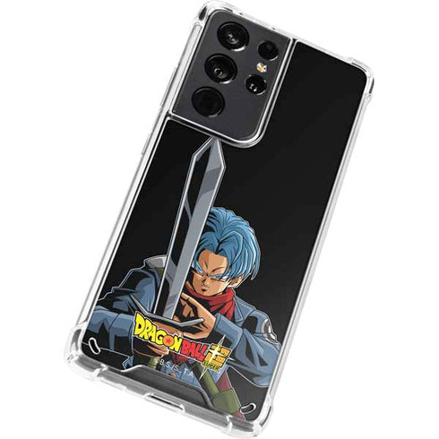 Dragon Ball Super Trunks Portrait Galaxy S21 Ultra 5G Clear Case