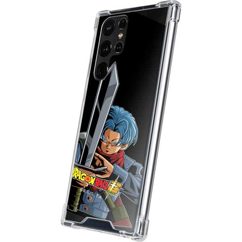 Dragon Ball Super Trunks Portrait Galaxy S22 Ultra Clear Case