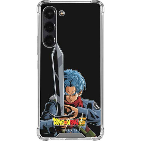 Dragon Ball Super Trunks Portrait Galaxy S23 Plus Clear Case