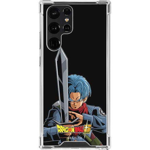 Dragon Ball Super Trunks Portrait Galaxy S23 Ultra Clear Case