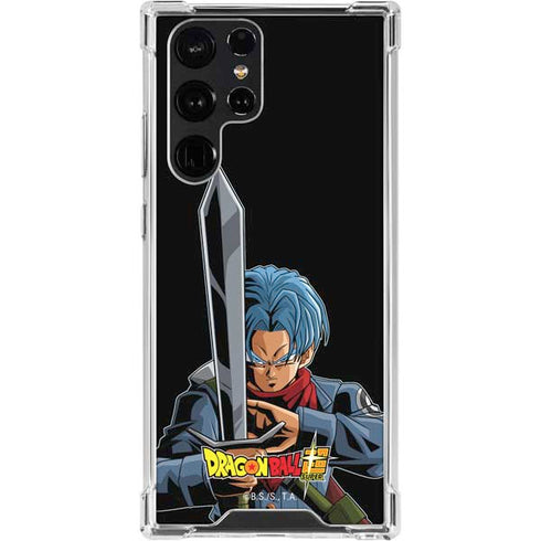 Dragon Ball Super Trunks Portrait Galaxy S24 Ultra Clear Case
