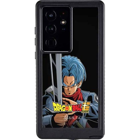 Dragon Ball Super Trunks Portrait Galaxy S24 Ultra Waterproof Case
