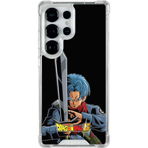 Dragon Ball Super Trunks Portrait Galaxy S25 Ultra Clear Case