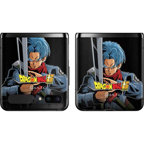 Dragon Ball Super Trunks Portrait Galaxy Z Flip Skin
