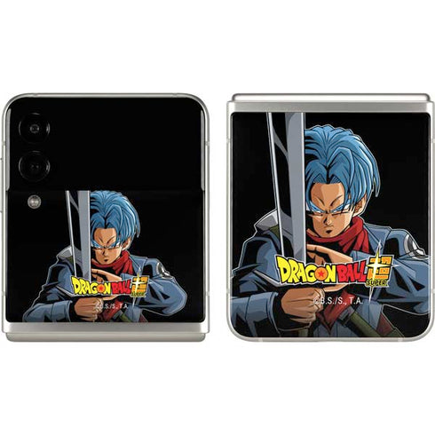 Dragon Ball Super Trunks Portrait Galaxy Z Flip3 5G Skin