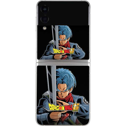 Dragon Ball Super Trunks Portrait Galaxy Z Flip3 5G Skin