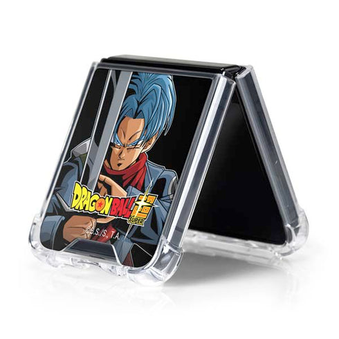 Dragon Ball Super Trunks Portrait Galaxy Z Flip5 5G Clear Case