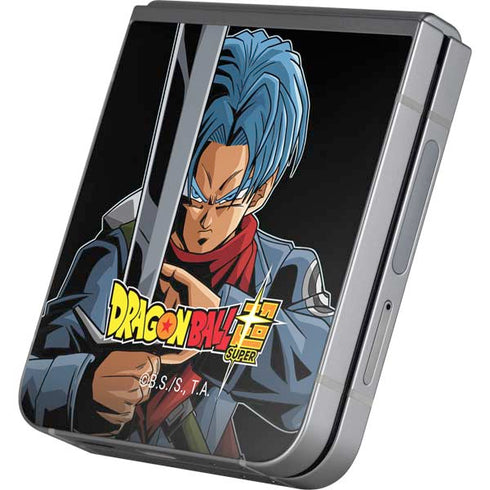 Dragon Ball Super Trunks Portrait Galaxy Z Flip6 Skin