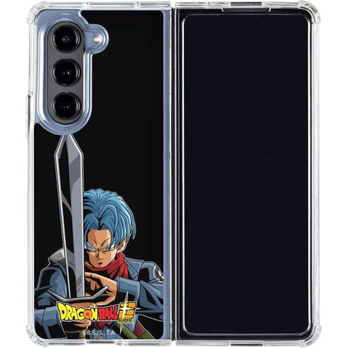 Dragon Ball Super Trunks Portrait Galaxy Z Fold5 5G Clear Case