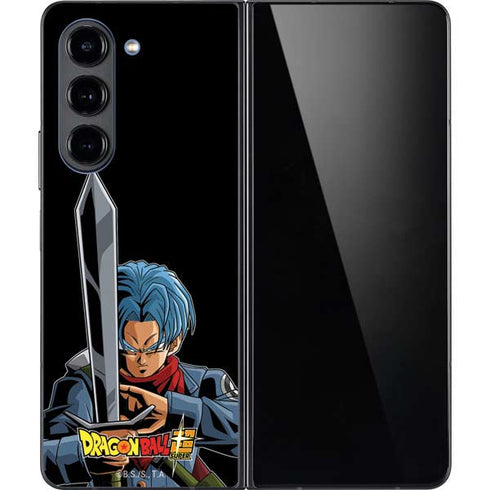 Dragon Ball Super Trunks Portrait Galaxy Z Fold5 5G Skin