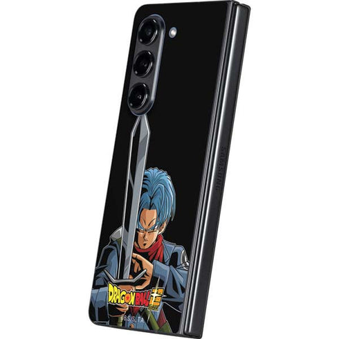 Dragon Ball Super Trunks Portrait Galaxy Z Fold5 5G Skin