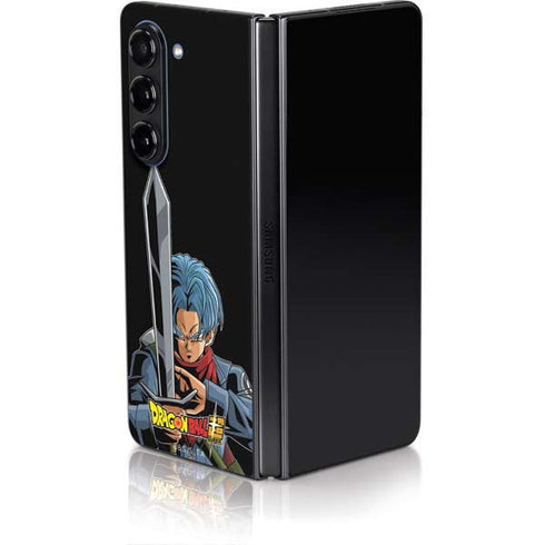 Dragon Ball Super Trunks Portrait Galaxy Z Fold5 5G Skin