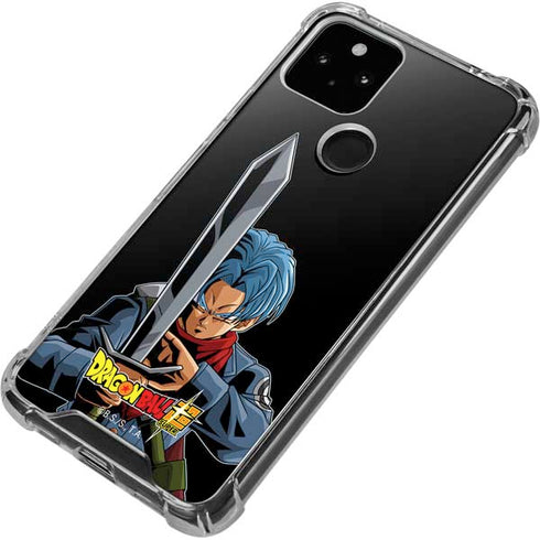 Dragon Ball Super Trunks Portrait Google Pixel 5 Clear Case