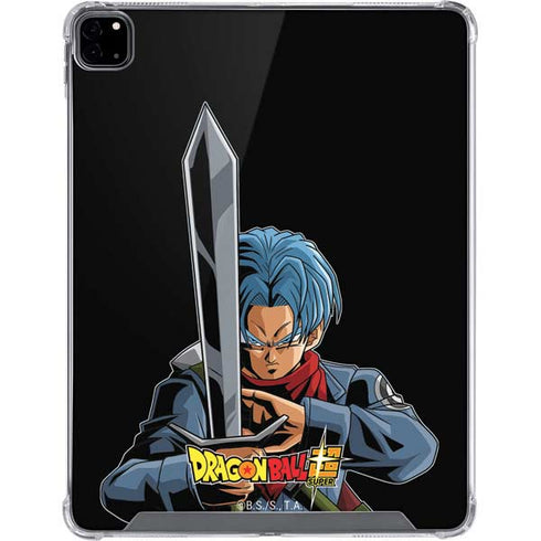 Dragon Ball Super Trunks Portrait iPad Pro 12.9in (2020) Clear Case