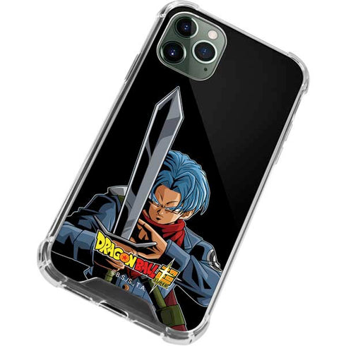 Dragon Ball Super Trunks Portrait iPhone 11 Pro Max Clear Case