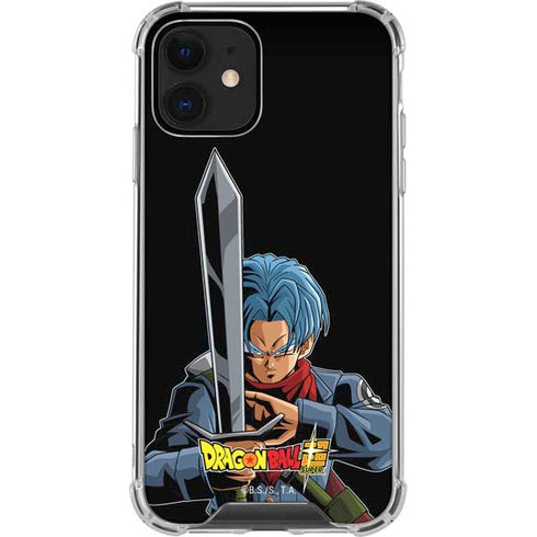 Dragon Ball Super Trunks Portrait iPhone 12 Clear Case