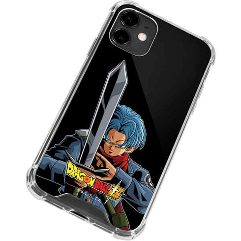 Dragon Ball Super Trunks Portrait iPhone 12 Clear Case