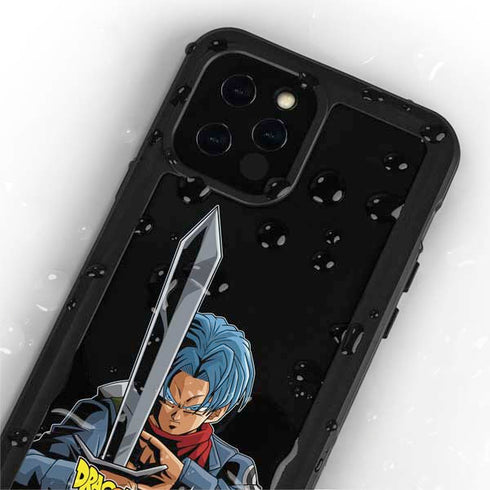 Dragon Ball Super Trunks Portrait iPhone 12 Pro Waterproof Case