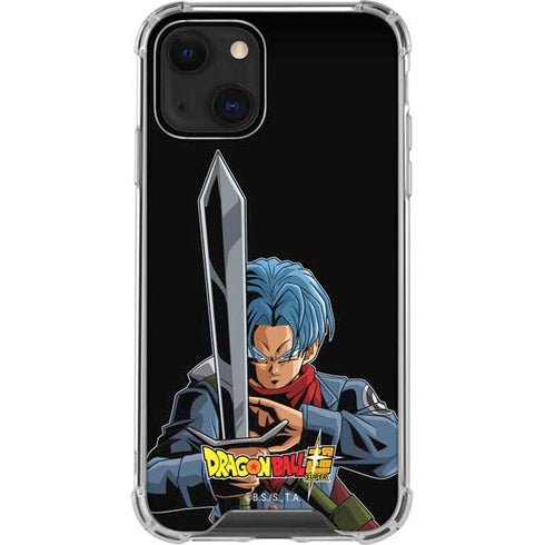Dragon Ball Super Trunks Portrait iPhone 13 Mini Clear Case