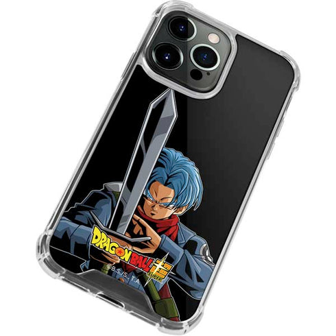 Dragon Ball Super Trunks Portrait iPhone 13 Pro Max Clear Case