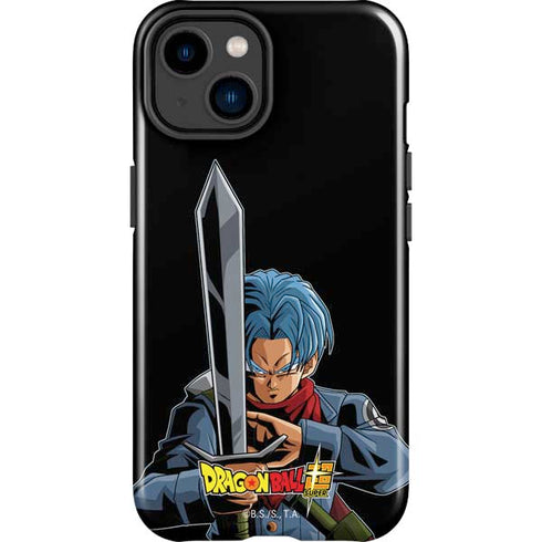 Dragon Ball Super Trunks Portrait iPhone 14 Plus Impact Case