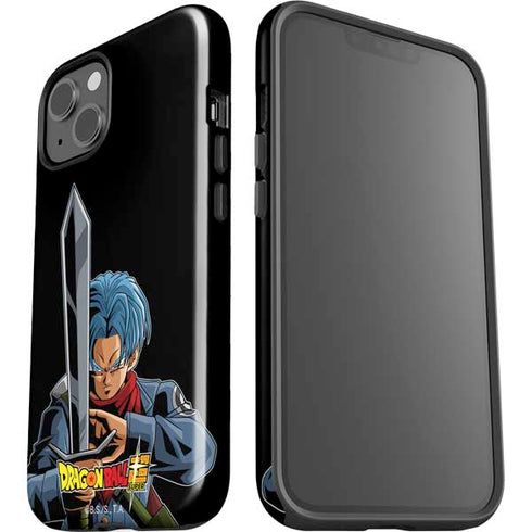 Dragon Ball Super Trunks Portrait iPhone 14 Plus Impact Case