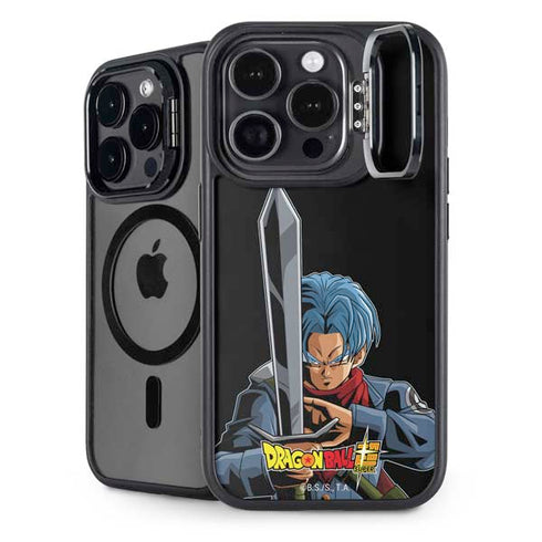 Dragon Ball Super Trunks Portrait iPhone 14 Pro Kickstand Case