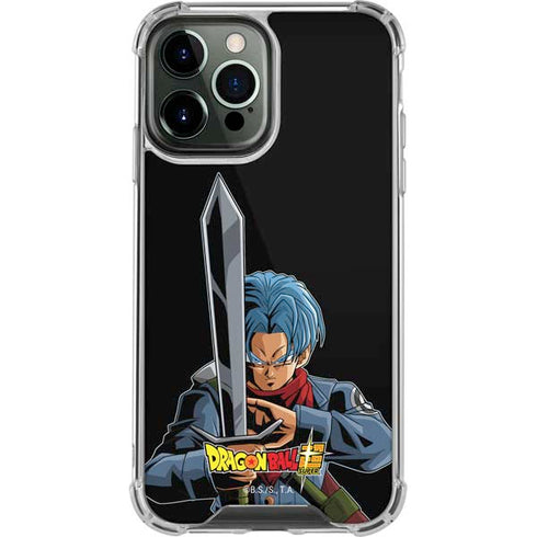 Dragon Ball Super Trunks Portrait iPhone 14 Pro Max Clear Case