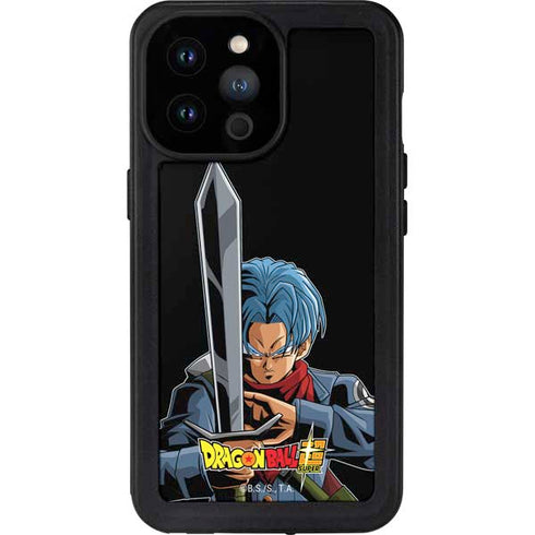 Dragon Ball Super Trunks Portrait iPhone 14 Pro Max Waterproof Case