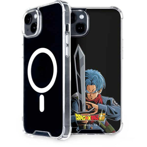 Dragon Ball Super Trunks Portrait iPhone 15 MagSafe Case