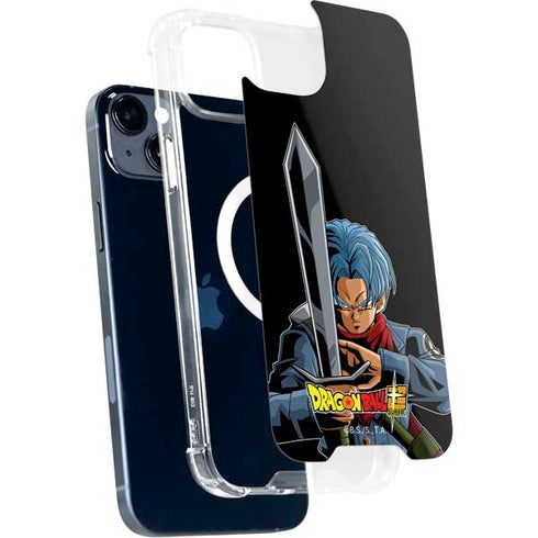 Dragon Ball Super Trunks Portrait iPhone 15 MagSafe Case