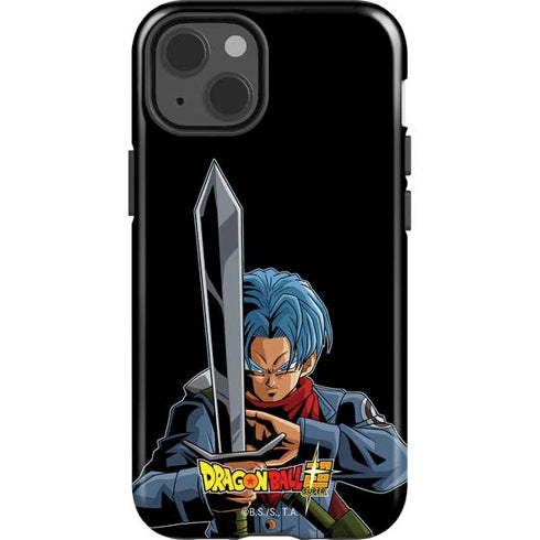 Dragon Ball Super Trunks Portrait iPhone 15 Plus Impact Case